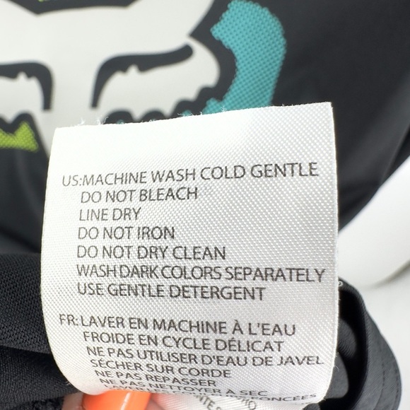 Fox Racing Ranger Long Sleeve Shirt Mens Size S Black Performance Stretch Top - Picture 6 of 10